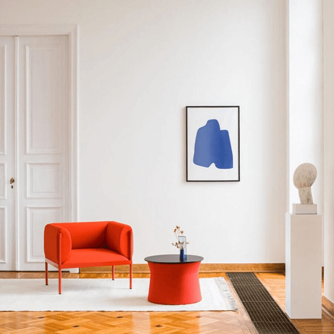 Fauteuil d'accueil moderne Elsa